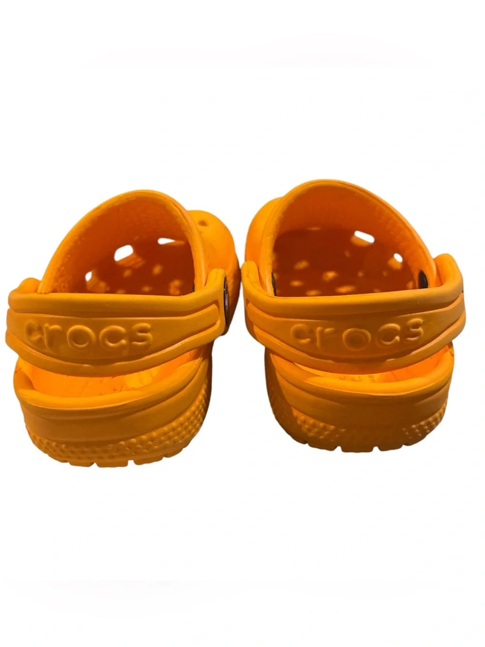Kids Lightweight Slip-On Clog - Vibrant Orange